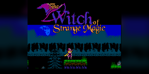 Cover image for The witch of strange magic