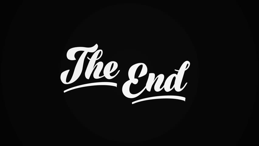 The End is Near Sign Motion Background - Storyblocks
