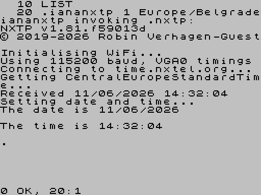June won't let up! - ZX Spectrum Next Database by Leonis