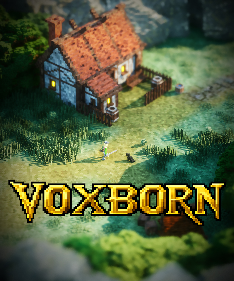 Cover image for Voxborn. Raise of a nameless knight - demo