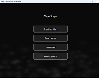 Vape Scape (Early Release) [Free] [Puzzle]