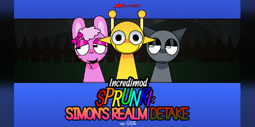 Cover image for [BIRTHDAY UPDATE] Sprunki: Simon's Realm Detake v0.835