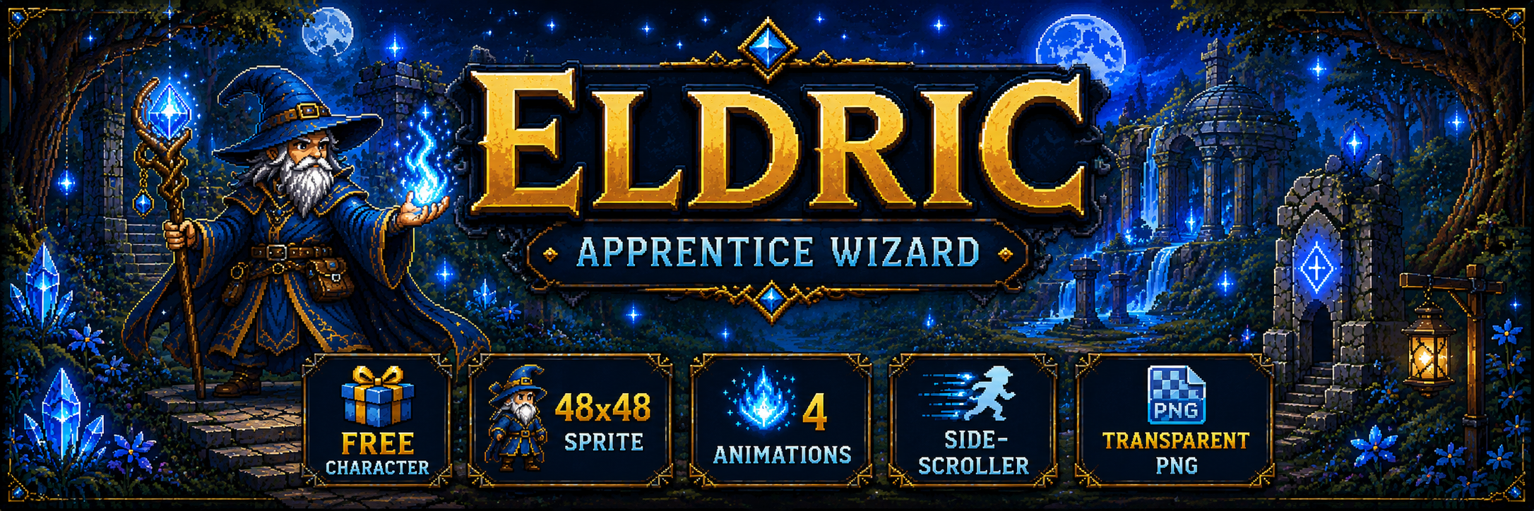 ๐ง ELDRIC โ APPRENTICE WIZARD
