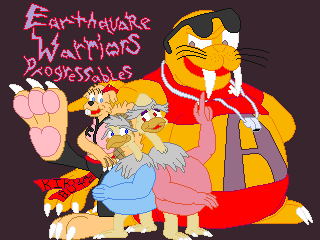 Cover image for Earthquake Warriors Progressables