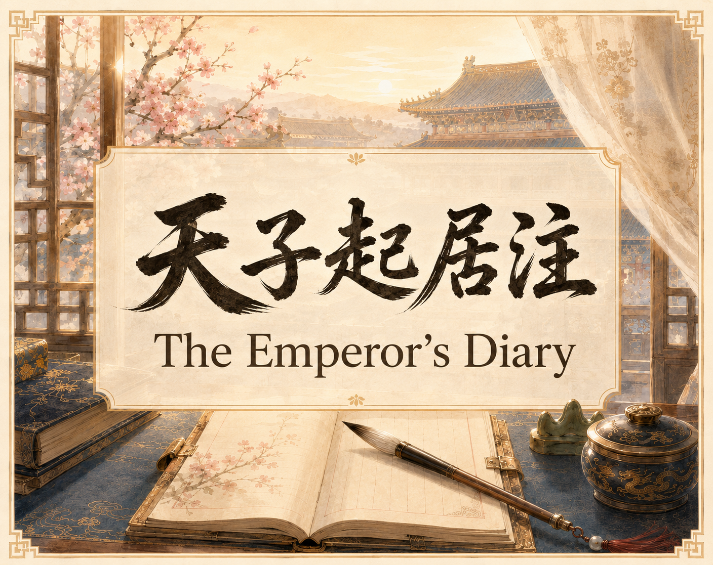 Cover image for 天子起居注The Emperor’s Diary