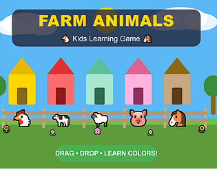 Farm Animals — Kids Learning Game [$1.00]