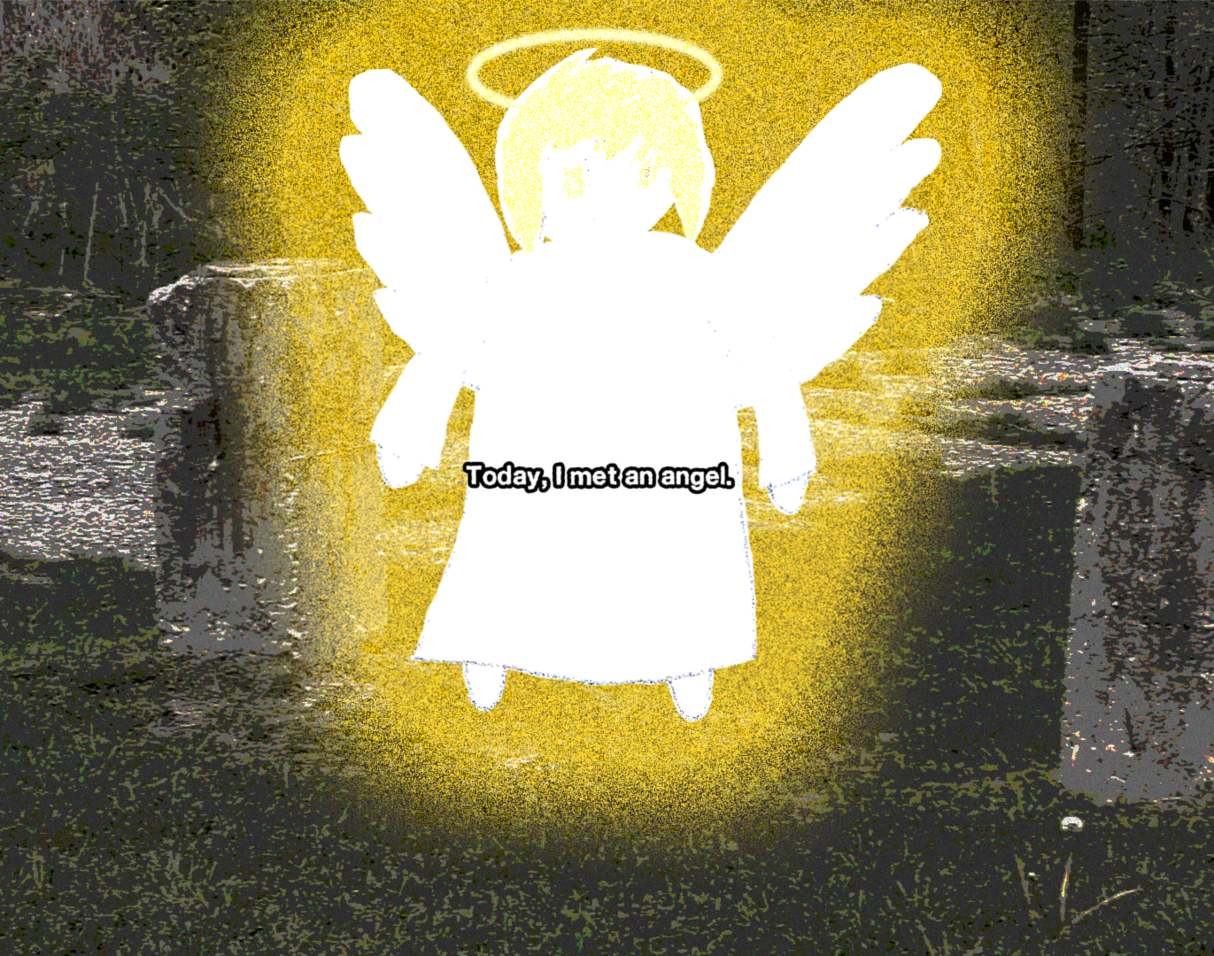 Cover image for today i met an angel
