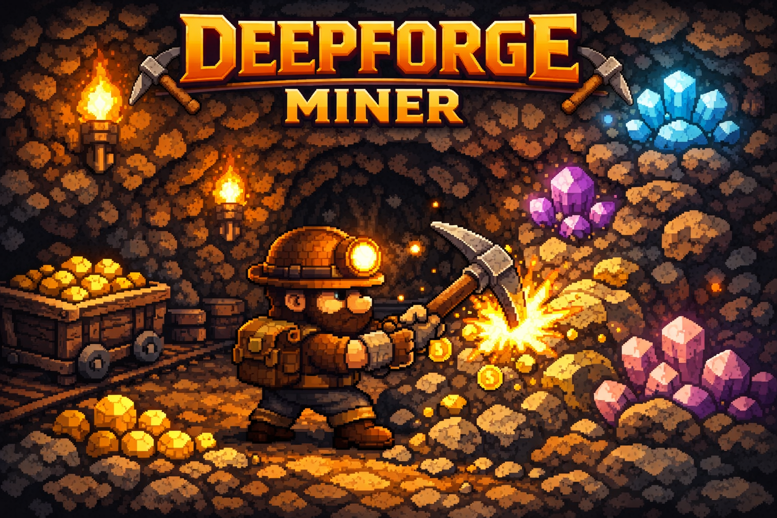 Deepforge Miner - Underground Clicker