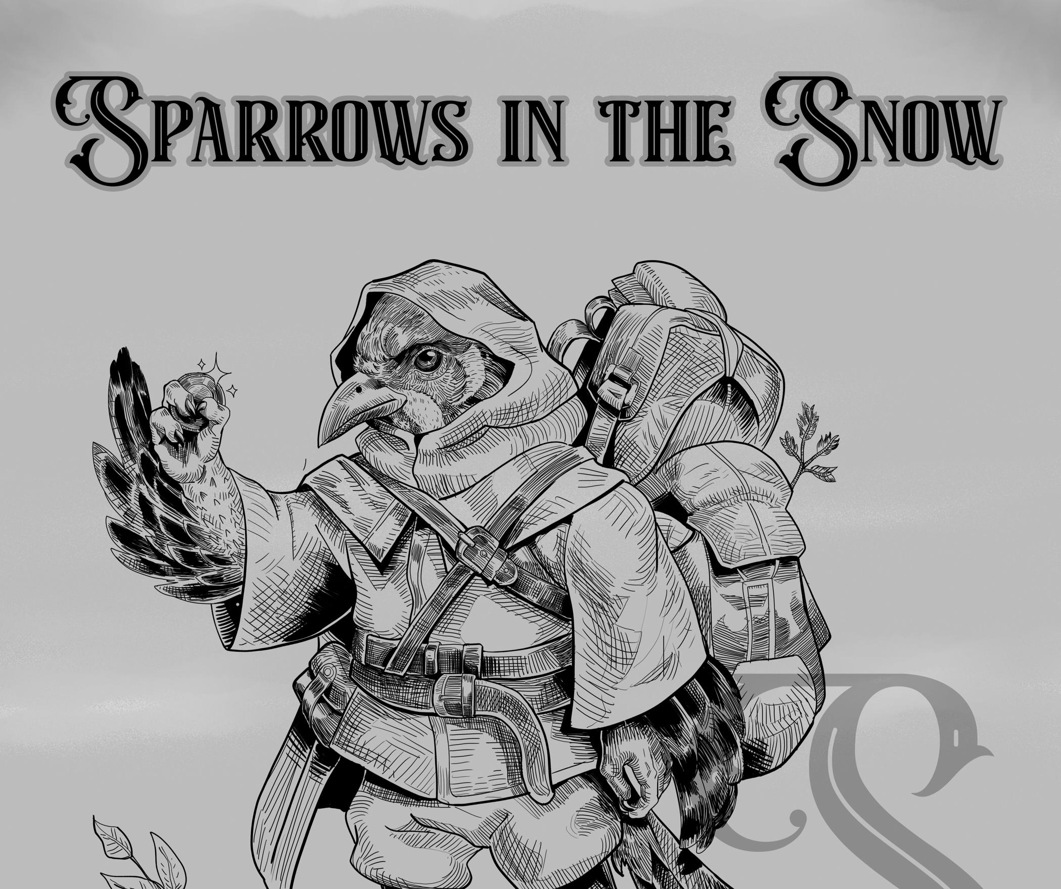 Cover image for Sparrows in the Snow