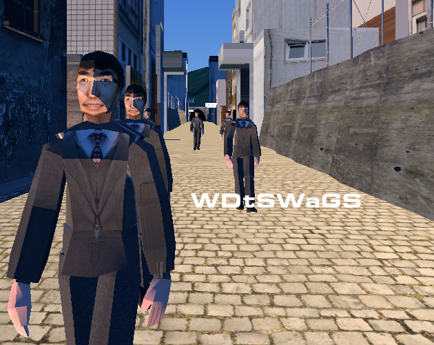 Cover image for Walking Down The Street With A Gun Simulator