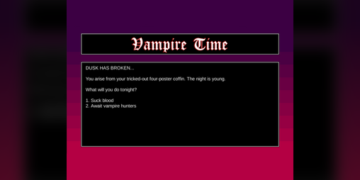 Cover image for Vampire Time
