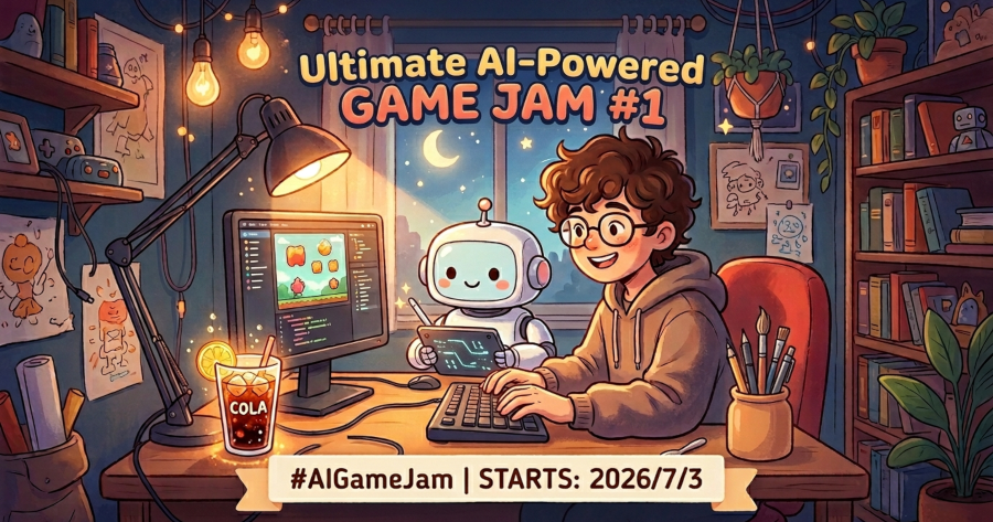 OGP画像:https://itch.io/jam/ultimate-ai-powered-game-jam-1/entries