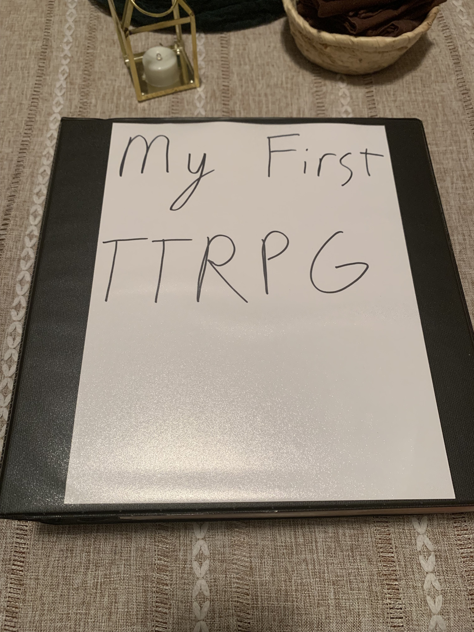 Cover image for My First TTRPG