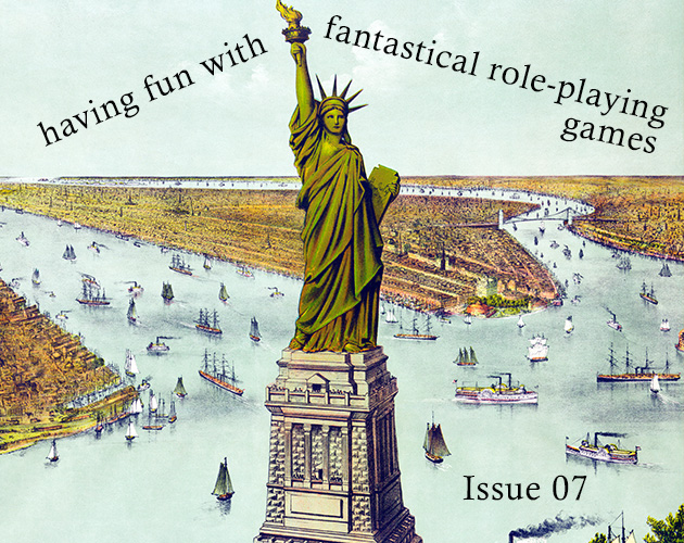 having fun with fantastical role-playing games - Issue 07 by baktegon