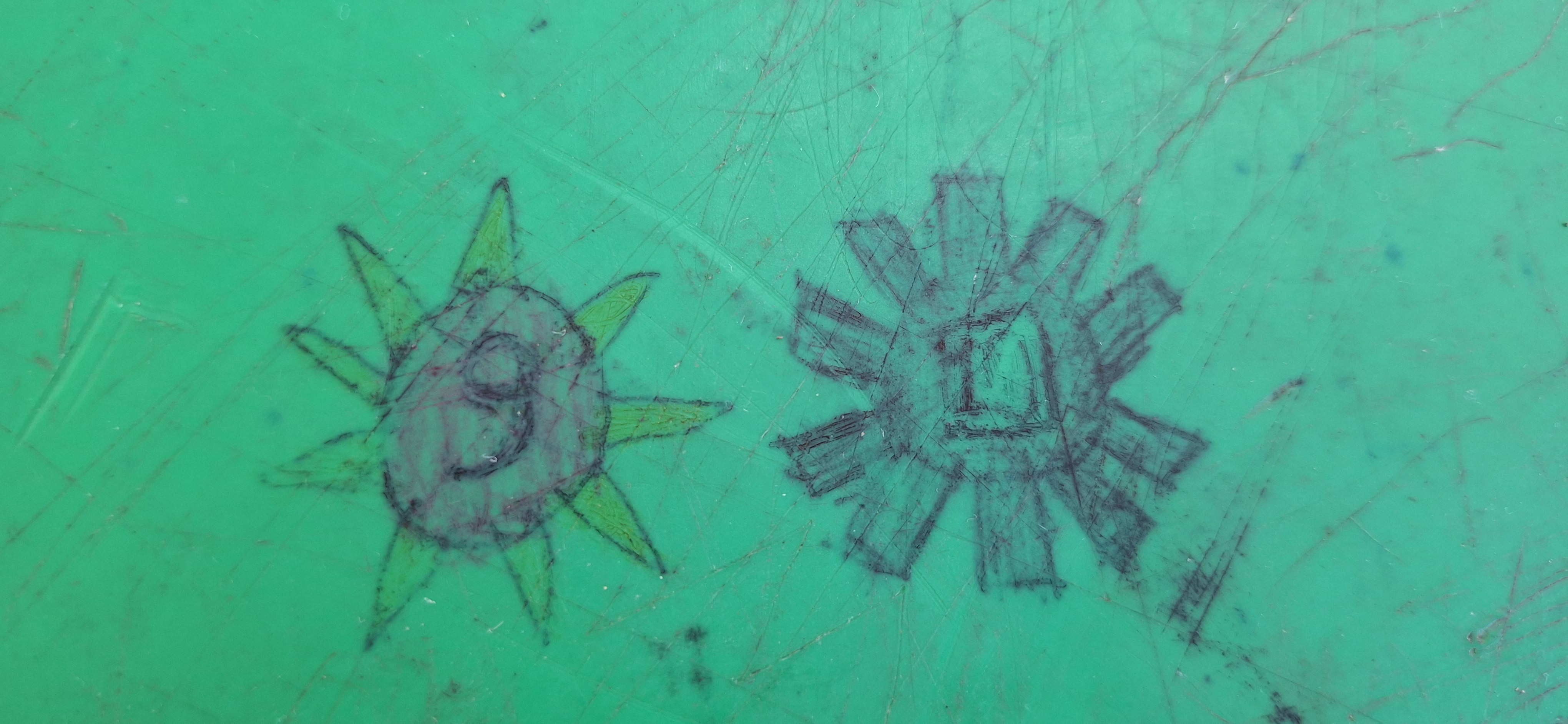 9 & 10 on school table