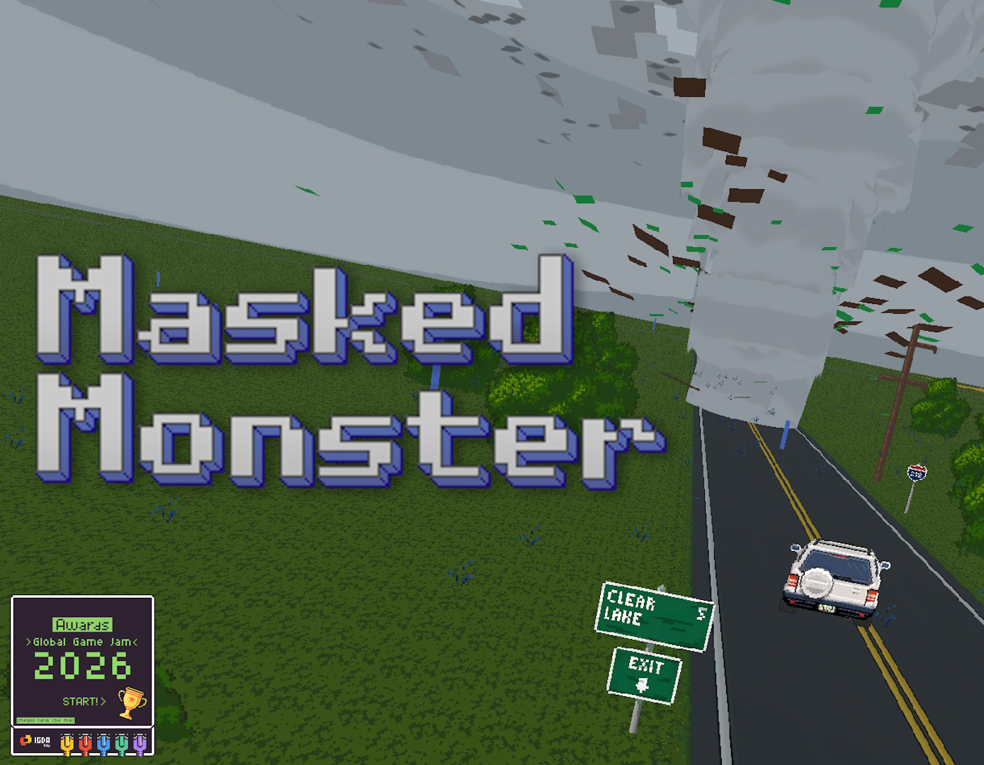 Cover image for Masked Monster