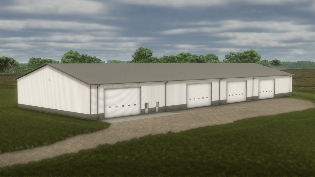 Cover image for FS25 90x250 Morton Shop/Cold Storage