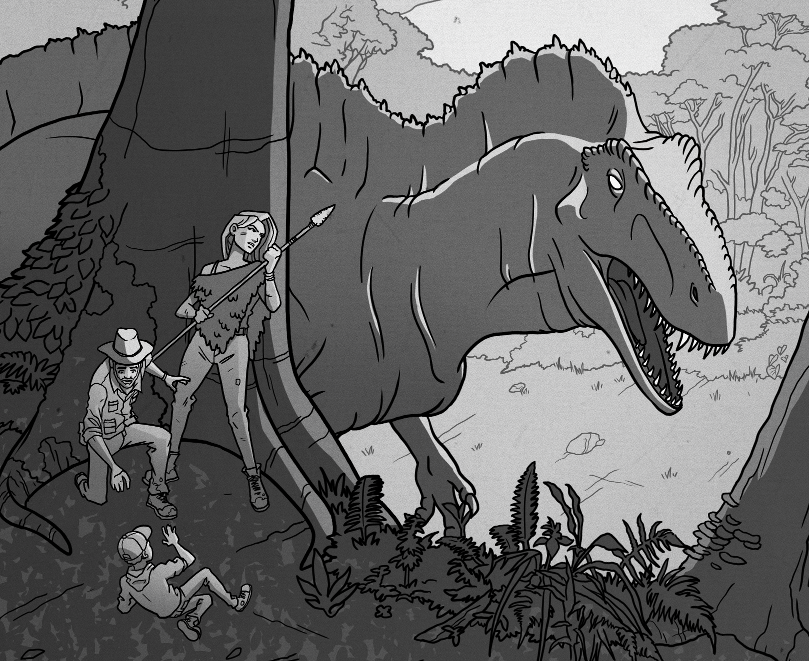 Cover image for Ucieczka z Wyspy Dinozaurów