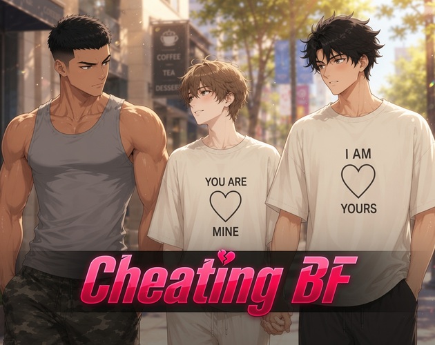 Cover image for Cheating BF:A Gay NTR Visual Novel
