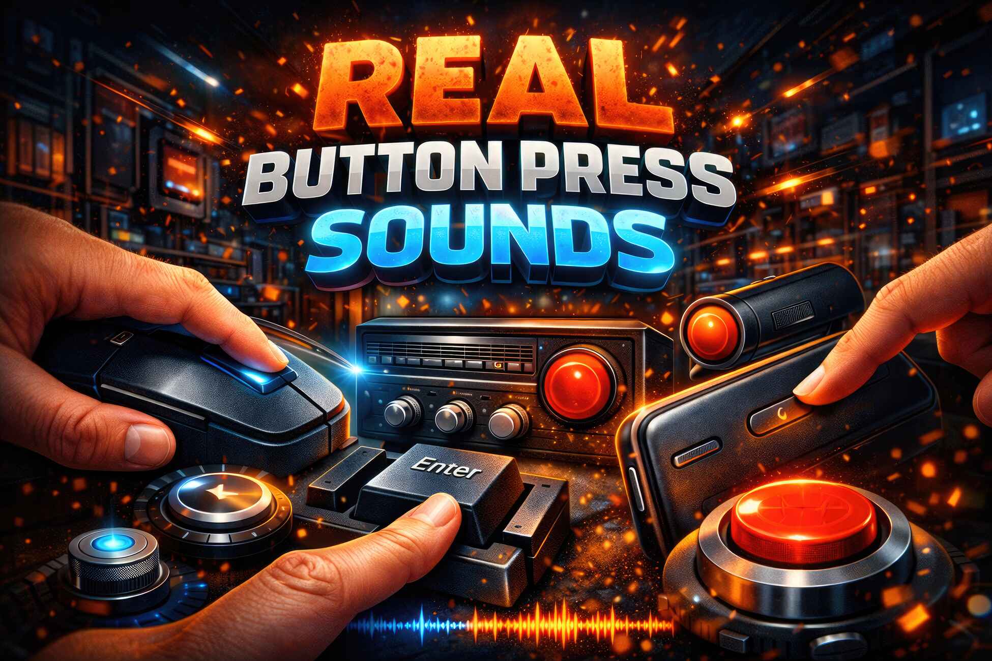 Real Button Press Sounds by shashirajproductions@gmail.com