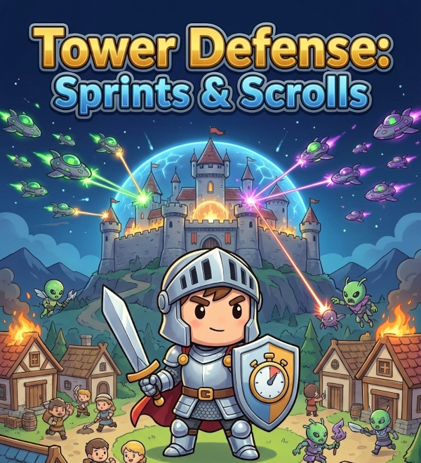Dev Base Defense Week 10 - DEv Log - Tower Defense Timer (WIP) by Kids Hide Away