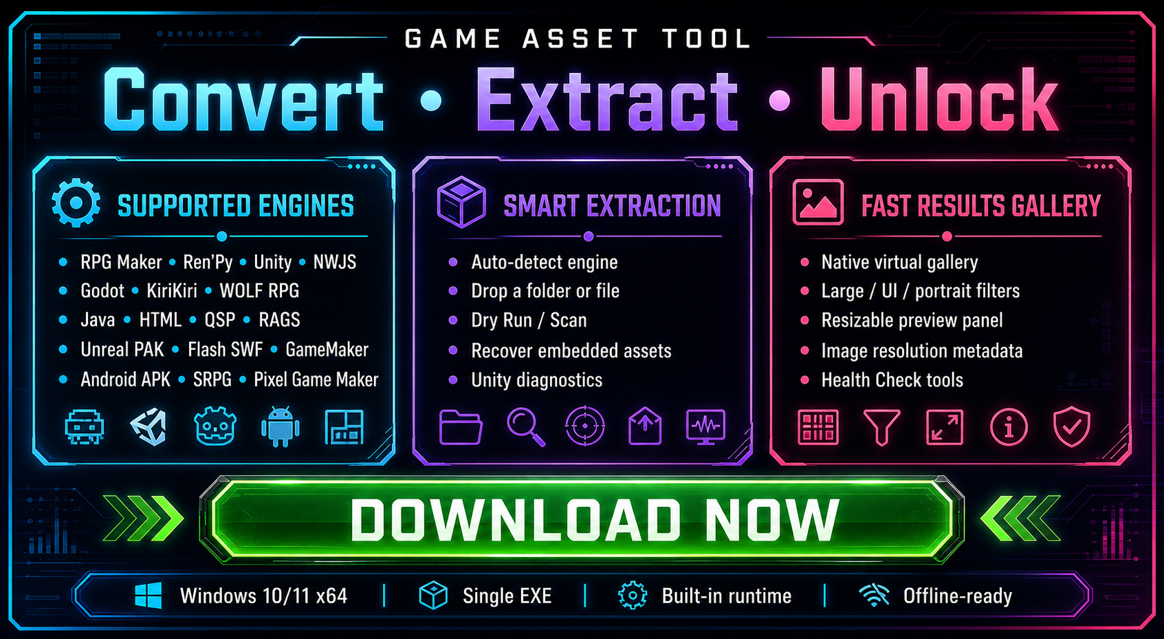 Game Asset Tool
