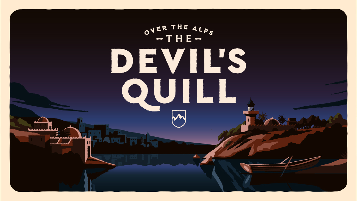 Cover image for Over the Alps: The Devil's Quill