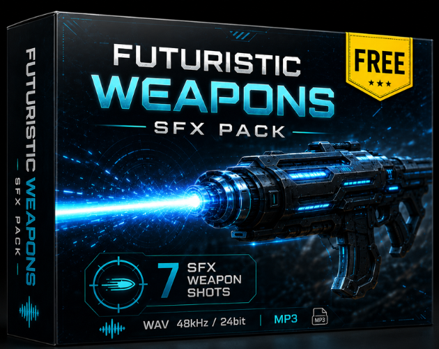 Futuristic Weapon SFX Pack ( Free ) by KiritoMusic