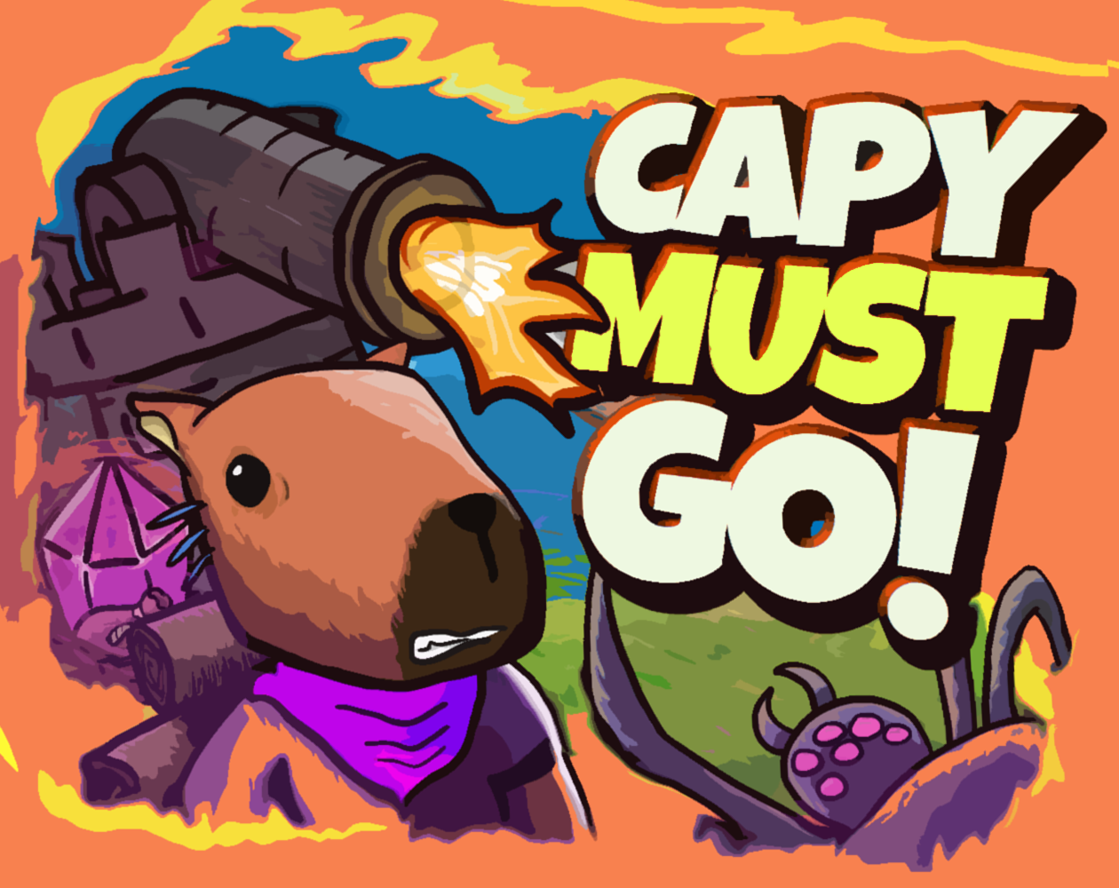 Cover image for Capy Must Go!