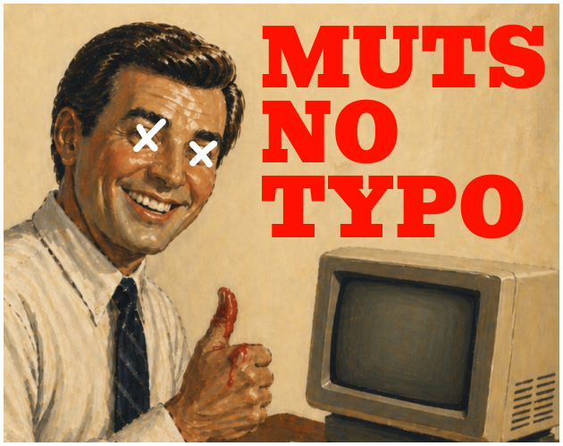 Cover image for MUTS NO TYPO