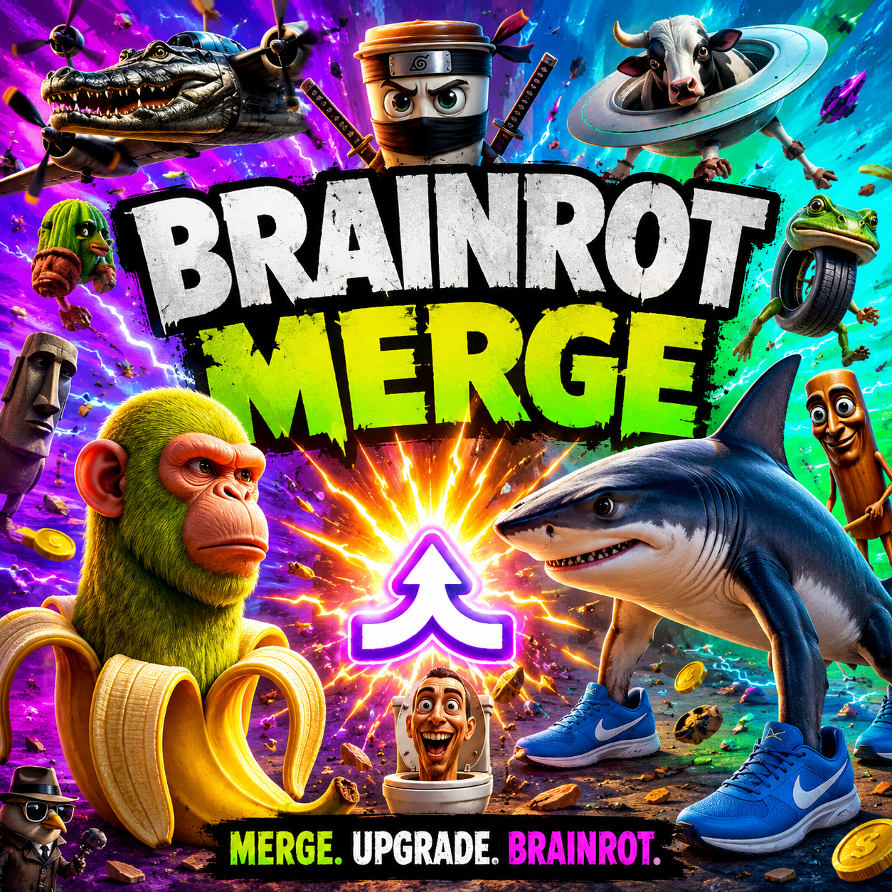 Cover image for Brainrot Merge