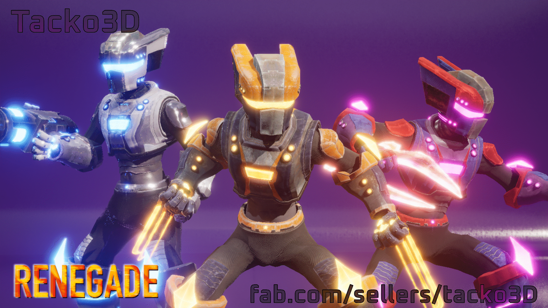 Renegade Android - Gladiator Androids