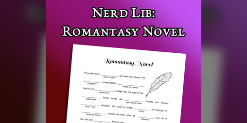 Cover image for Nerd Lib: Romantasy Novel