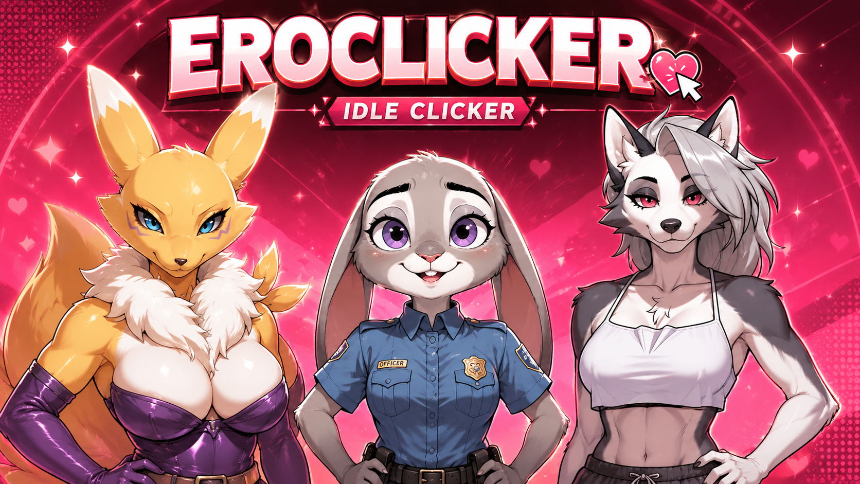 Cover image for Eroclicker (New characters : Loona / Judy / Renamon)