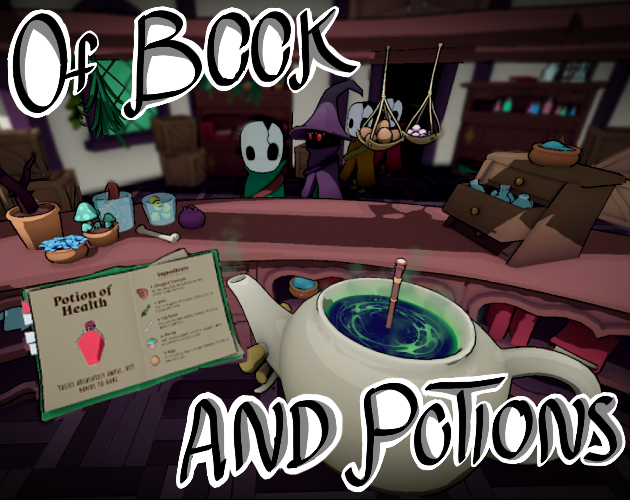 Cover image for Of Book and Potions