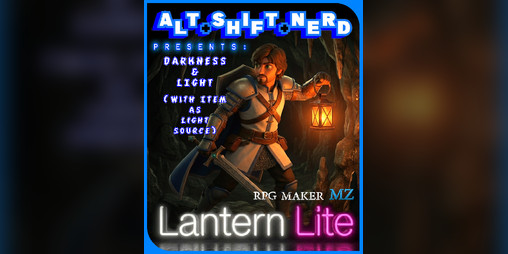 Cover image for ASN Lantern Lite: Simple Darkness & Lantern Light Source (RPG Maker MZ)
