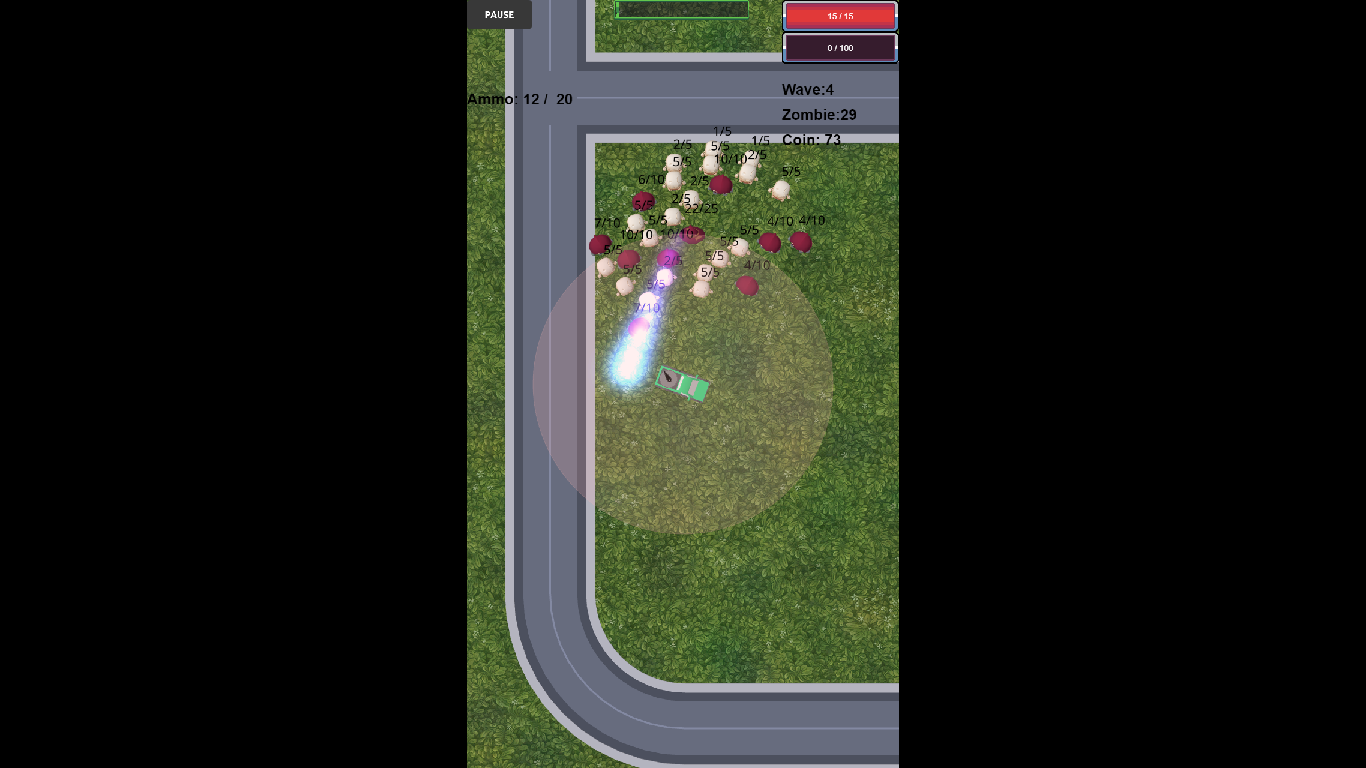 Cover image for Top-Down shooter to skeletons