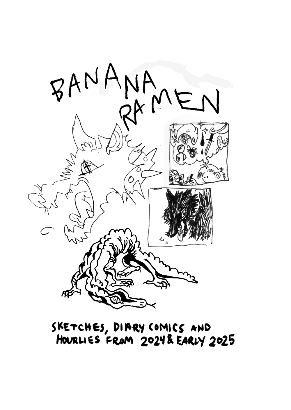 Cover image for banana ramen - sketchbook 2024