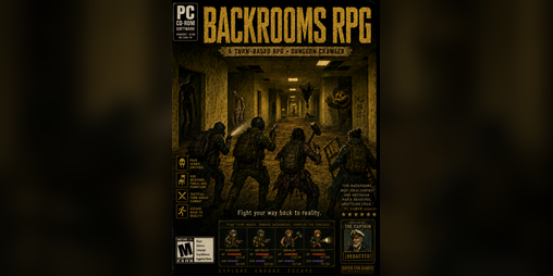 Cover image for Backrooms RPG