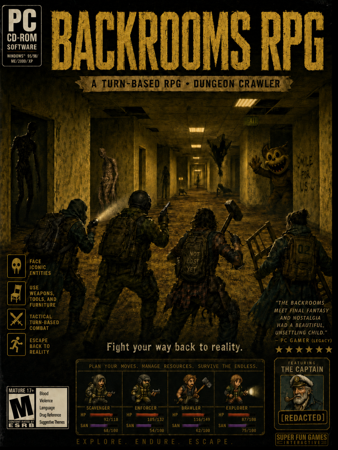 Cover image for Backrooms RPG