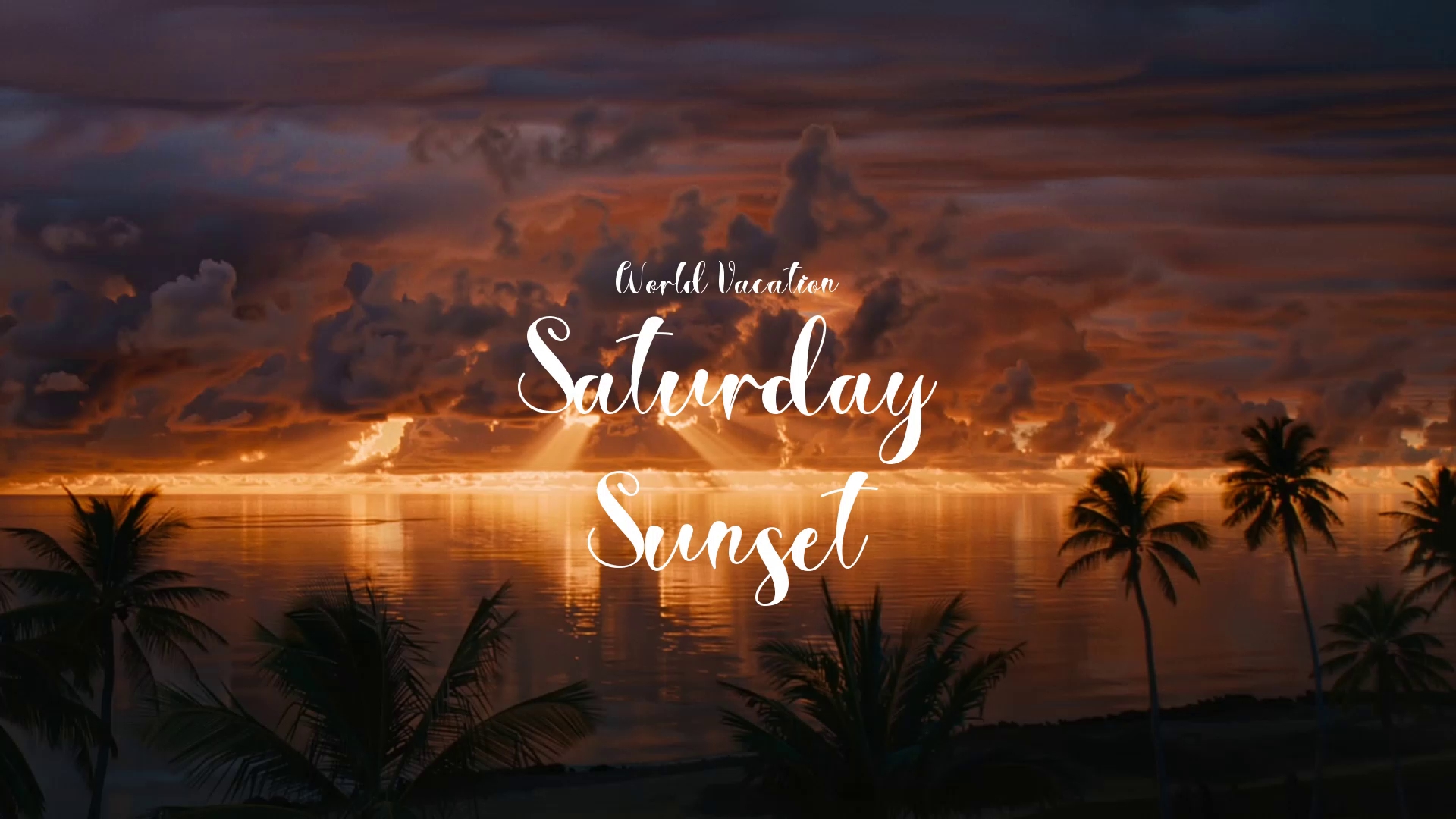 Saturday Sunset / World Vacation by HONEYDOG