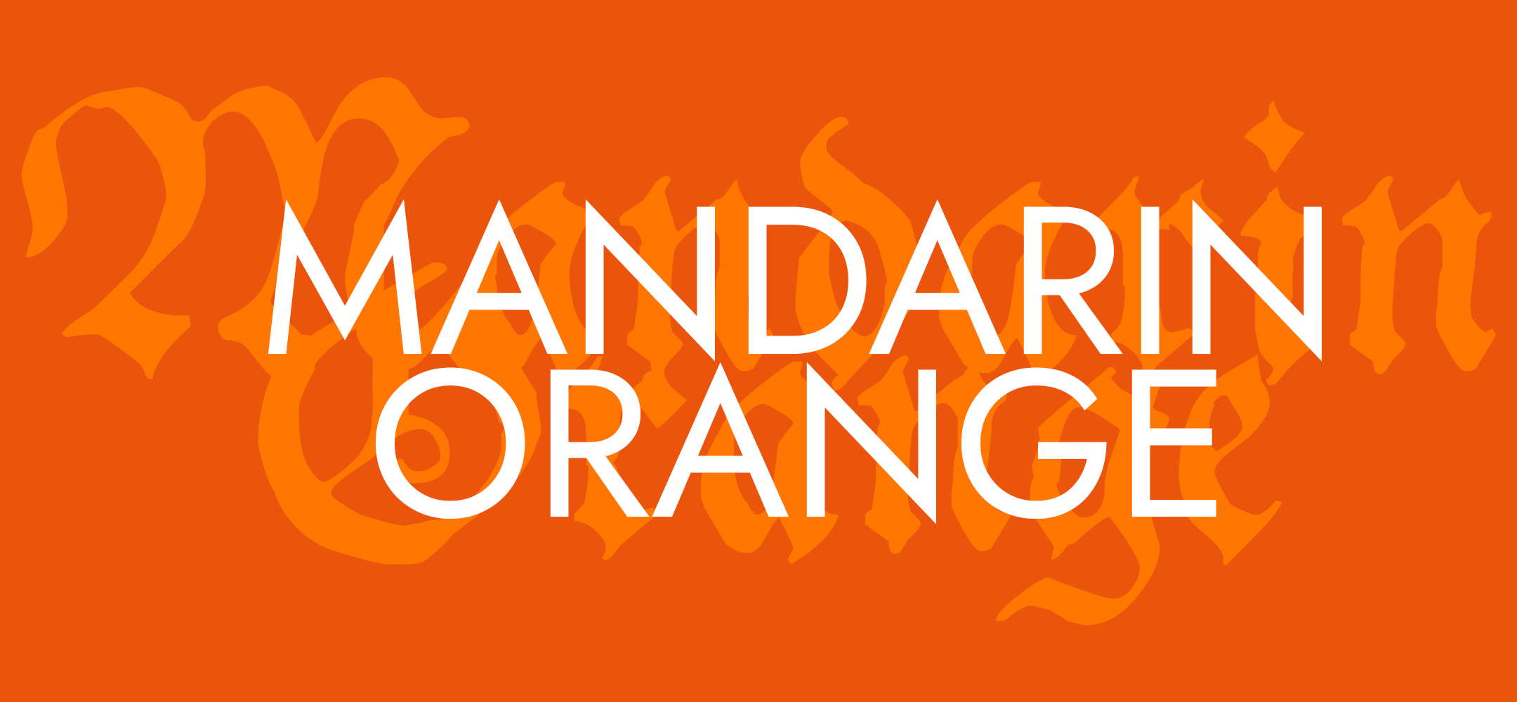 Mandarin Orange