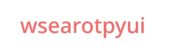 wsearotpyui