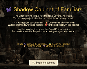 Shadow Cabinet of Familiars cover