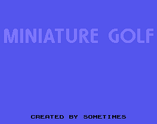 minigolf