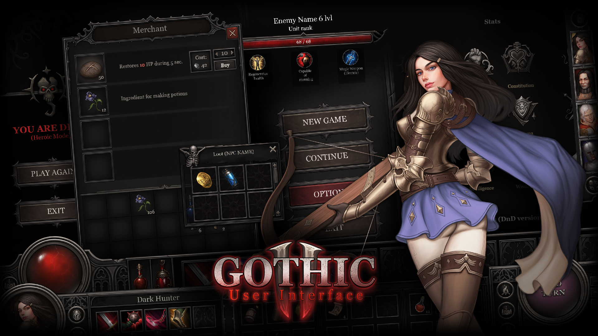 Gothic UI 2