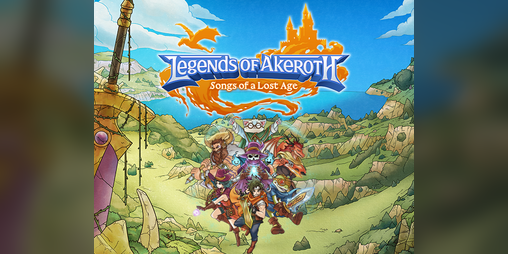 Cover image for Legends of Akeroth: A JRPG-Inspired TTRPG