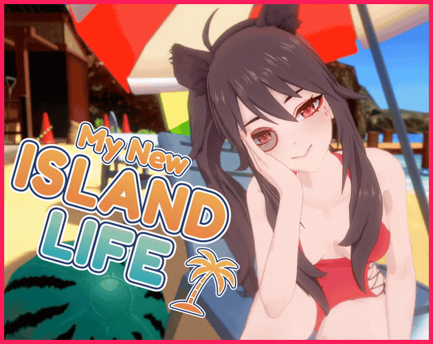 Cover art for My New Island Life by Visq — adult visual novel