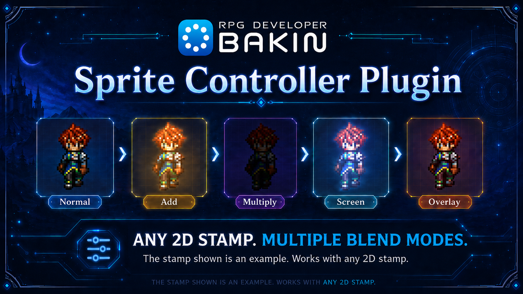 RPG Developer BAKIN: Sprite Controller