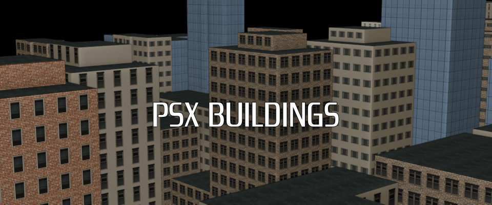 100 PSX Mega Buildings Pack